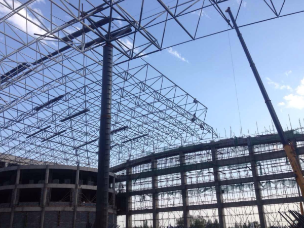 玉树煤棚网架